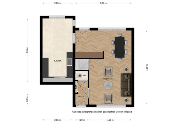 Floorplan - Stadsweide 23, 4521 BC Biervliet